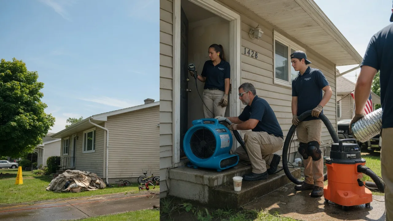 Water Damage Restoration in Laceys Spring, AL near me